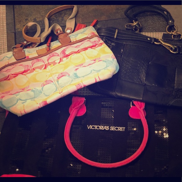 Coach and Victoria’s Secret Purse Lot - Picture 1 of 5